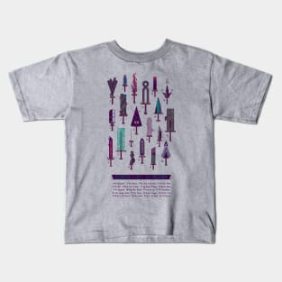 Swords Lost to History Kids T-Shirt